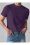 Men's Basic T-Shirt 100% Cotton Crew Neck Solid Color Casual Comfortable Fit T-Shirt - 2