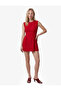 Crepe Mini Red Women's Dress 6Sak80256Uw