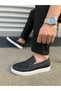 Th Colleciton Jy180 Estilo X Laceless Leather Men's Casual Sports Classic Shoes Cbt - Black - 44 - 3