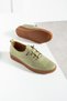 Genuine Leather Lace-Up Shoes - 3
