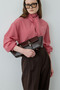 Rectangular Baguette Shoulder Bag Brown - 7