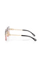 Uv400 Protection Square Gradient Women Sunglasses Black Gold Pink Color Plg-2125C4 - 5