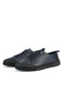 , Men's Genuine Leather Shoes 1611040Zy2510 Navy Blue - 5