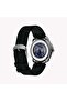 Men's Silver Stainless Steel, Black Leather | TW2Y56800 - 2