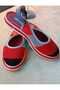 Women's Knitted Patterned Open Heel Daily Comfortable Ballerinas - 2