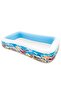Ih58485 Fish-Patterned Transparent Family Pool