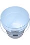 All Purpose BPA Free Heavy Duty Plastic Pail Paint Bucket 18 LTR, White - 3