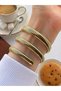 Snake Design Entwined Cord 2 Year Warranty 3 Atm Women Wrist Watch+Bracelet Fy3650.M6 - 4