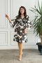 Pre-Tied Satin Dress - 4