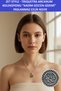 Zet Style Ancient Power Mystery Necklace – Triquetra Arcanum Collection, Stainless Steel, Mystic Power Necklace - 50 cm Chain - 3