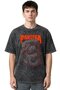 Pantera Rock Metal Music Band Pre-Printed Unisex Oversize Vintage Washed T-Shirt
