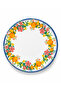 Modern Floral Patterned 6-Piece 27 cm Serving & Breakfast Plate Set - Breakfast, Presentation, Catering, Serving Plate - 3