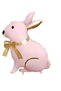 Pink Rabbit Birthday Set 1 Year Old – Gold Balloon Chain Happy Birthday Banner Party Concept - 2