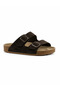 Unisex Full Orthopedic Cork Sole Double Buckle Slippers - 4