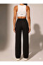 Women's Black Sweatpants - Waist-Tieable, Suitable for Daily Use, Comfortable Fit, Washable Fabric - 2
