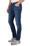 Twister Panama 767-03 Navy Blue Low Waist Narrow Leg Men's Jeans Trousers - 3