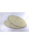Rattan Weaving Plate Ellipse 20X40 - Bamboo Weaving Plate