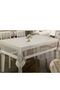 Tablecloth – Dertsiz 12-Person Single Tablecloth Dowry Gift Box Dertsiz Stain-Resistant Garden Linen - 5