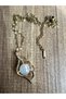 Steel Necklace with Pearls |   316L Stainless Steel |   Gold/Silver Color |   Water Resistant-Gold - 3