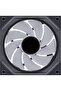 Lian Li UNI Fan SL-Infinity 120 - Triple Pack (Reverse Blade) ARGB Fan-Daisy-Chain Design-Infinity Mirror-Cable Management-Customizable Lighting Effects w/Controller- Black (12RSLIN3B) - 6