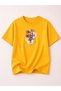 October Print Detailed Women's Crew Neck Cotton T-Shirt