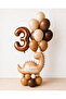 Retro Happy Birthday Dinosaur Balloon Garland -3-