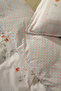 Hearn Single 100% Cotton Duvet Cover Set - Cream - 3