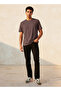 Men Regular Fit Crew Neck Short Sleeve Logo Print T-shirt - 3