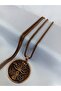 Goddess Hecate Special Design Double Sided Copper Engraving Wiccan Pendant - 2