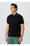 Black Pure Cotton Men Premium Polo T-Shirt - 7