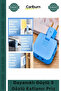 # مقبس كهربائي ثلاثي بتصميم عصري أنيق، وحدة كهربائية متعددة الاستخدامات، متينة وعملية وقوية، مقبس كهربائي قابل للطي بثلاثة فتحات - 3