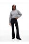 Basic Crop Gray Sweatshirt