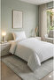 Cotton Satin Striped Duvet Cover Single Luxury Soft Texture 160X230