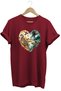 Unisex Greyhound and All Terrain Dog Printed Nature T-Shirt Outdoor Camping Wear