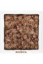 وشاح قطني غير لامع بنمط OCHRE مقاس 90×90 سم - 4