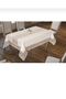 Tablecloth – Dertsiz 12-Person Single Tablecloth Dowry Gift Box Dertsiz Stain-Resistant Garden Linen - 2
