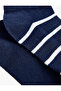 Set of 2 Basic Striped Cotton Bootie Socks - 3