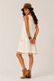 Şile Bezi Japanese Style Bohemian Summer Tunic Dress - 7