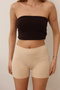 Women's Short Tights Beige - 4004 - 2