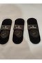 Bamboo Seamless Silicone Supported Non-Slip Heel Ballerina Socks 3-Pack