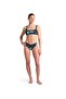 حمالة صدر نسائية من FUNPLANET BIKINI باللون الأسود متعدد الألوان - 3