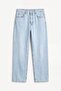 Ultra Soft Soft Textured Baggy Fit Jean Trousers G4180Ax26Sm - 6