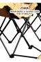Folding Camping Chair with Removable Footrest & Adjustable Backrest 65x110x97cm | 4 Reclining Positions Portable Outdoor Lounge Chair with Carry Bag & Side Pocket for Camping, Beach - 8
