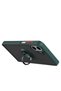 Ilkeshop New Galaxy A07 4g Montreal Silicone Cover with Ring (163335) - Green - 3