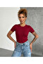 Viscose Fabric Short Sleeve Crew Neck T-Shirt - 5