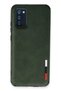 Ilkeshop New Galaxy A03S Case Loop Leather Silicone (183722) - Green