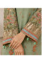 Sage Blossom Embroidered Luxury Pret 3PC - 5
