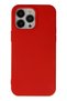 Ilkeshop New iPhone 14 Pro Case Nano Velvet Silicone (192308) - Red