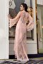 Women's Satin Lace Dowry Dressing Gown Nightgown Set 5200 - 3