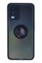 Ilkeshop New A54 4g Case Montreal Silicone Cover with Ring (230834) - Navy Blue